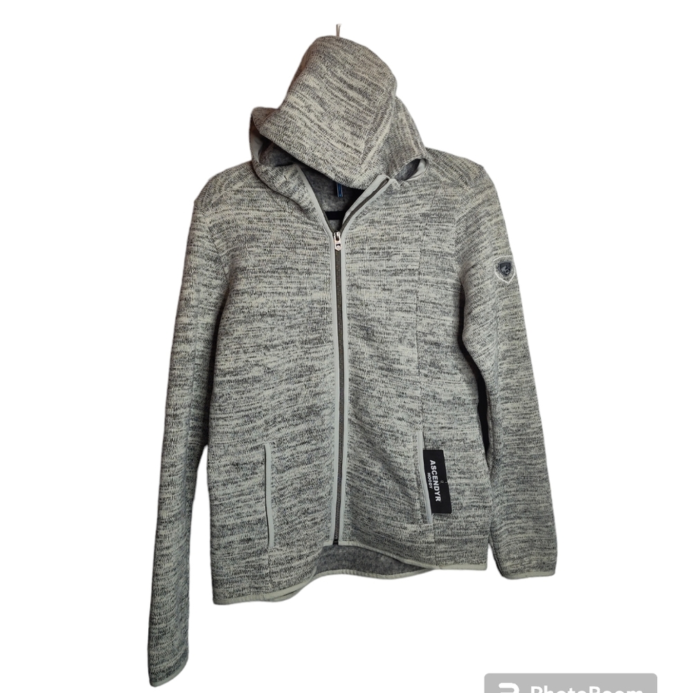 NWT Kuhl Women's Ascendyr Hoodie Sweater, Ash, Size S